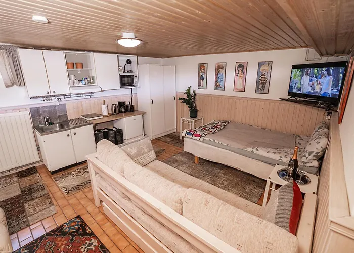 Апартаменты Mukava Kellarihuoneisto Jossa Sauna Ja Poreallas